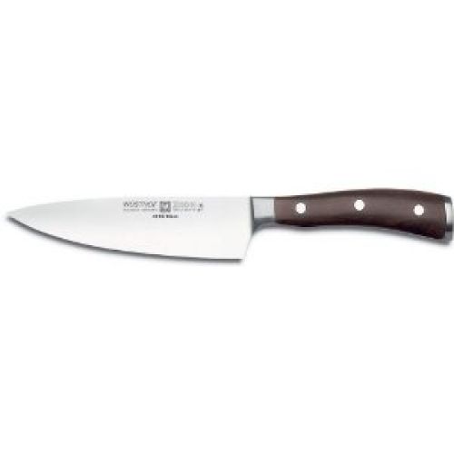 Wusthof Ikon 6-Inch Cook's Knife with Blackwood Handle