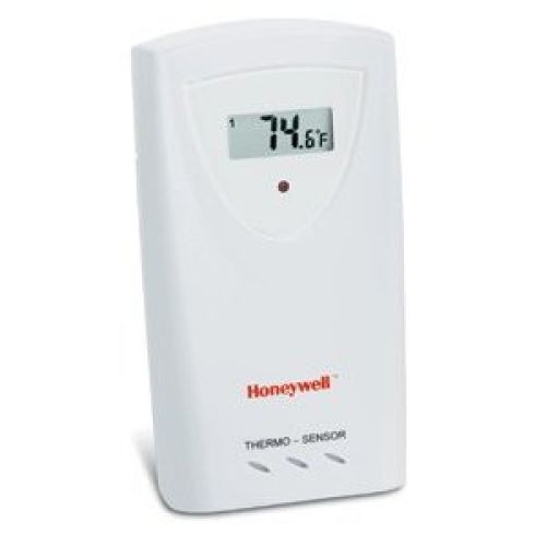 Honeywell TS13C Temperature Sensor with LCD, White