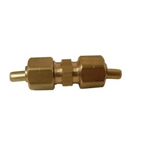Watts Ander-Lign 1/4 in. Brass Compression x Compression Coupling