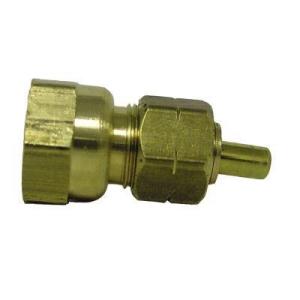 Watts Ander-Lign 1/2 in. Brass Compression x FPT Coupling with Insert