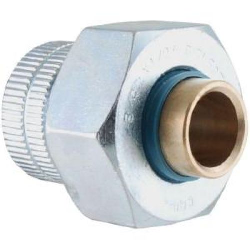 LDR Industries 3/4 in. Galvanized Steel and Brass FPT x Sweat Dielectric Union