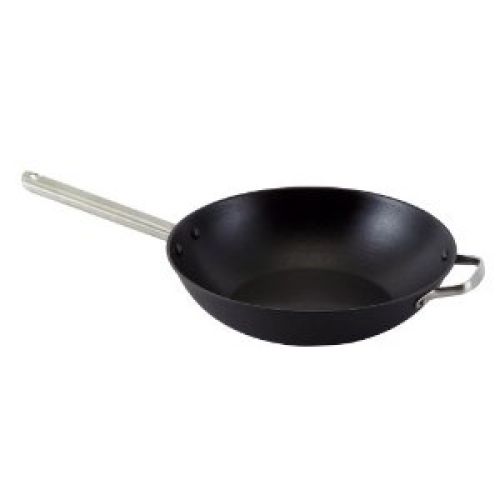 ExcelSteel 13-Inch super lightweight cast iron wok