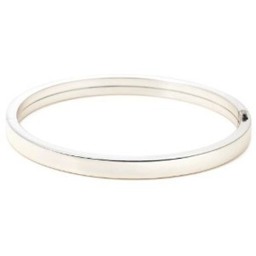 Sterling Silver Solid Bangle Bracelet