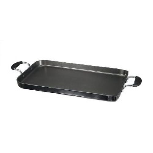 T-Fal Specialty 18 x 11-Inch Nonstick Double Burner Family Griddle, Black