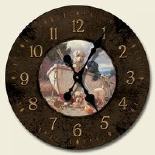 Friends For Life 12" Wood Wall Clock 68-861
