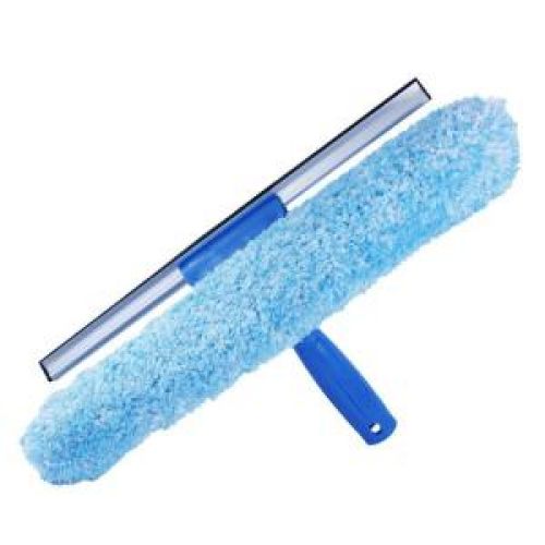 Unger Pro 14" Microfiber Combi-Squeegee Scrubber Connect and Clean Locking System