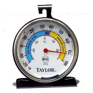 Taylor Classic Series Freezer Refrigerator Thermometer