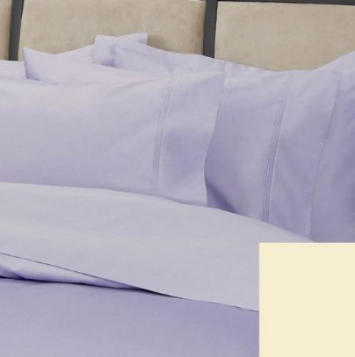 4 Piece Luxury 1200 Thread Egyptian Queen Bed Sheet in Lavender