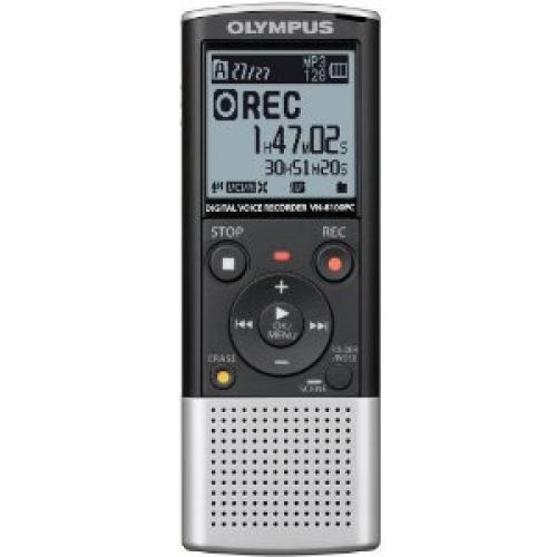 Olympus VN-8100PC Digital Voice Recorder 142600 (Silver and Black)
