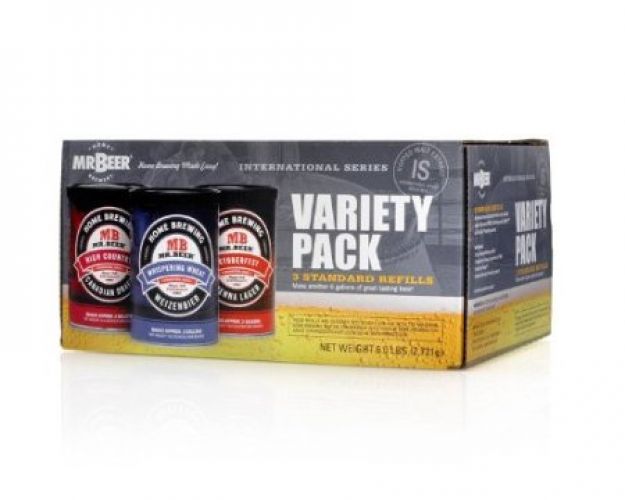 Mr. Beer 3-Beer Mix Variety Pack