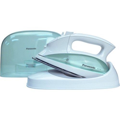 Panasonic NI-L70SR Cordless Iron, Curved Stainless Steel Soleplate, White/Clear Green