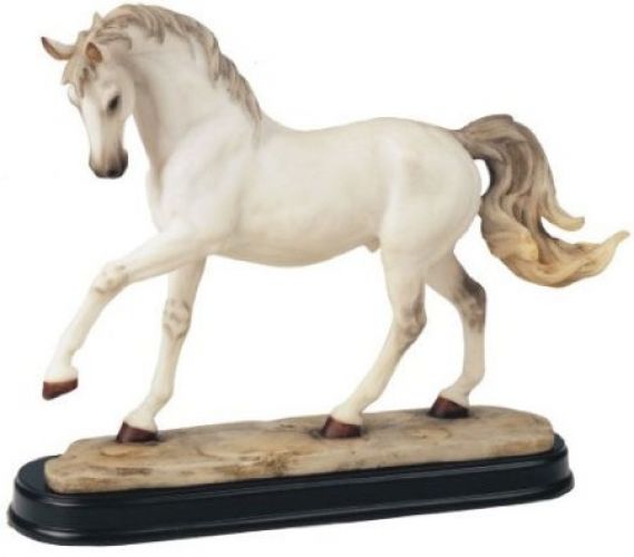 Horses Collection White Horse Figurine Decor Collectible