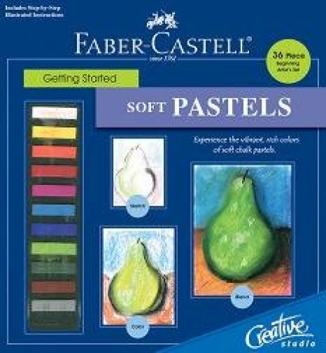 Faber-Castell Creative Studio Getting Started Art Kit: Soft Pastels