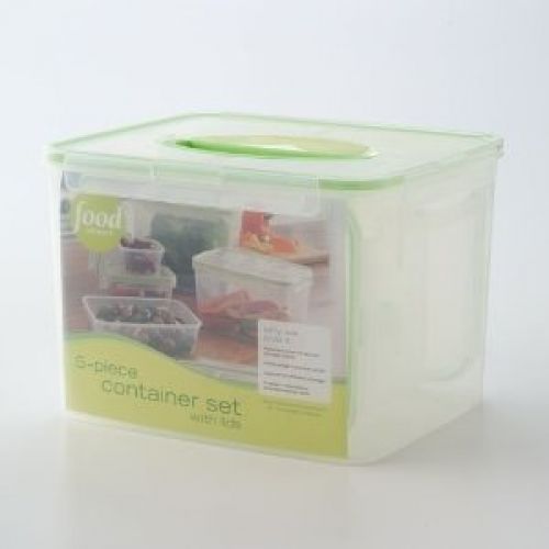 Food Network 10-pc. Storage Container Set