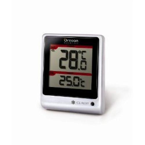Oregon Scientific EMR201 Indoor/Outdoor Thermometer with Wireless Remote and Blinking LED Ice Alert