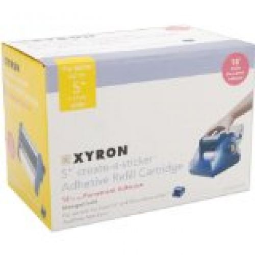 Xyron Permanent Adhesive Refill Cartridge for the XRN500 5-inch Create-a-Sticker, 18-feet