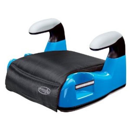 Evenflo Big Kid AMP No Back Booster Car Seat, Blue