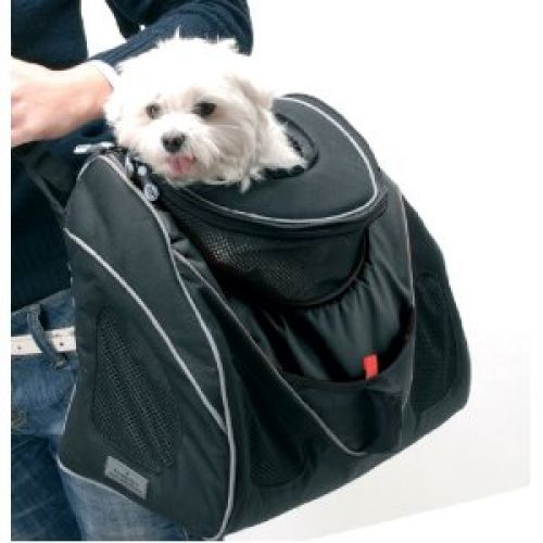 Contour Messenger Bag Black Label Pet Carrier