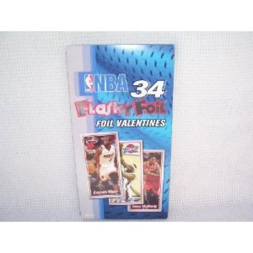 NBA 34 Flashy Foil Valentines