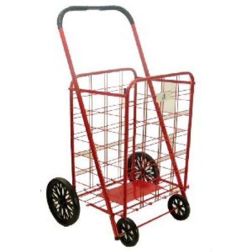 Trimmer Extra Large Shopping Cart, Red