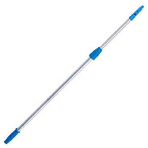 Unger Pro 4 ft. - 8 ft. Telescopic Pole Aluminum 2-Stage with Connect and Clean Locking Cone and PRO Locking Collar