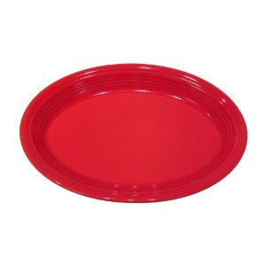 Fiesta 11-5/8-Inch Oval Platter, Scarlet