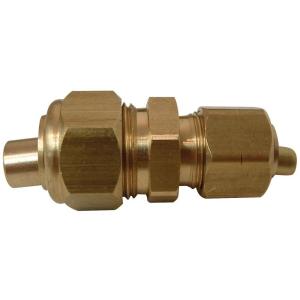 Watts Ander-Lign 1/2 in. x 3/4 in. Brass Compression x Compression Union with Insert