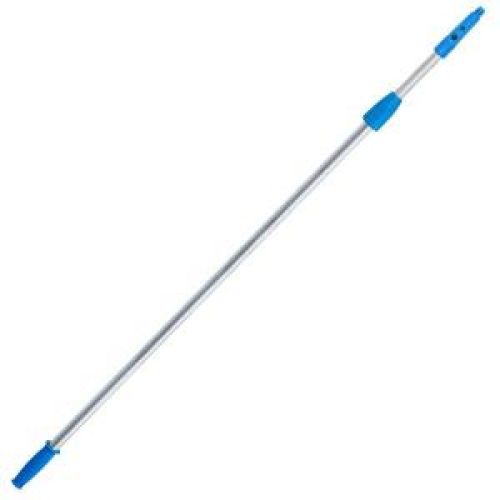 Unger Pro 6 ft. -12 ft. Telescopic Pole Aluminum 2-Stage with Connect and Clean Locking Cone and PRO Locking Collar