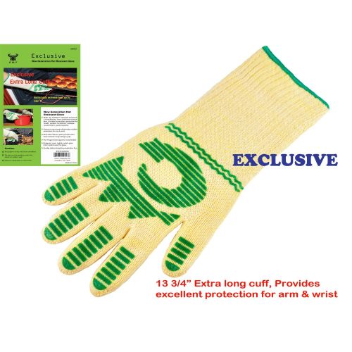 Exclusive Extra Long Cuff Oven Gloves