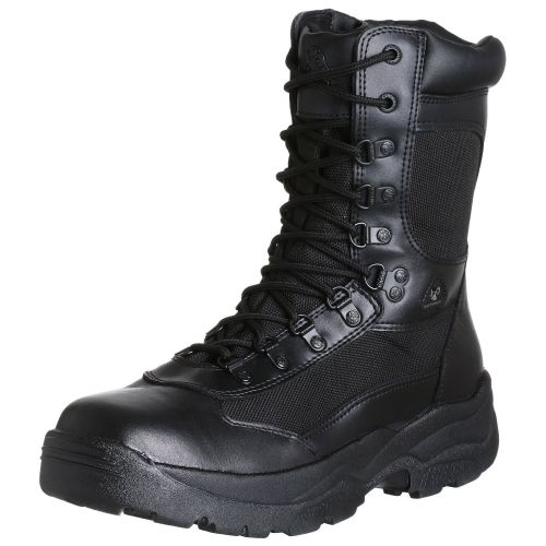 Rocky Duty Men's Fort Hood 8" Side Zip Boot Size 10.5 W"