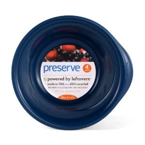 Preserve Everyday 16-Ounce Bowl, Set of 4, Midnight Blue