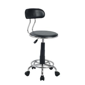 LumiSource Swift Office Chair, Black