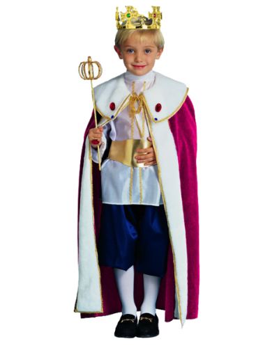 Child King Costume sz. S