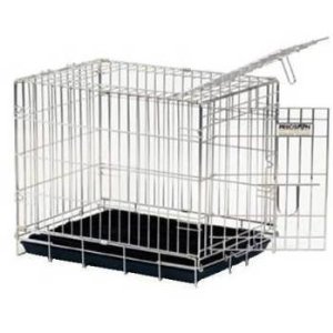 Precision Pet Two-Door Great Crate, Chrome