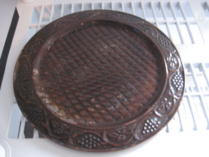 Old Dutch 13Ã‚Â¿ Round Antique Embossed Charger Plate