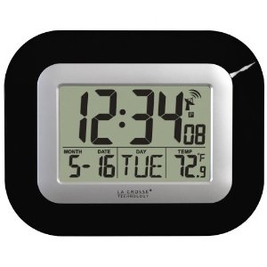 Lacrosse Technology WT-8005U - 9-Inch Digital Atomic Wall Clock