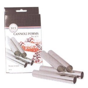 Set of 4 Cannoli Forms