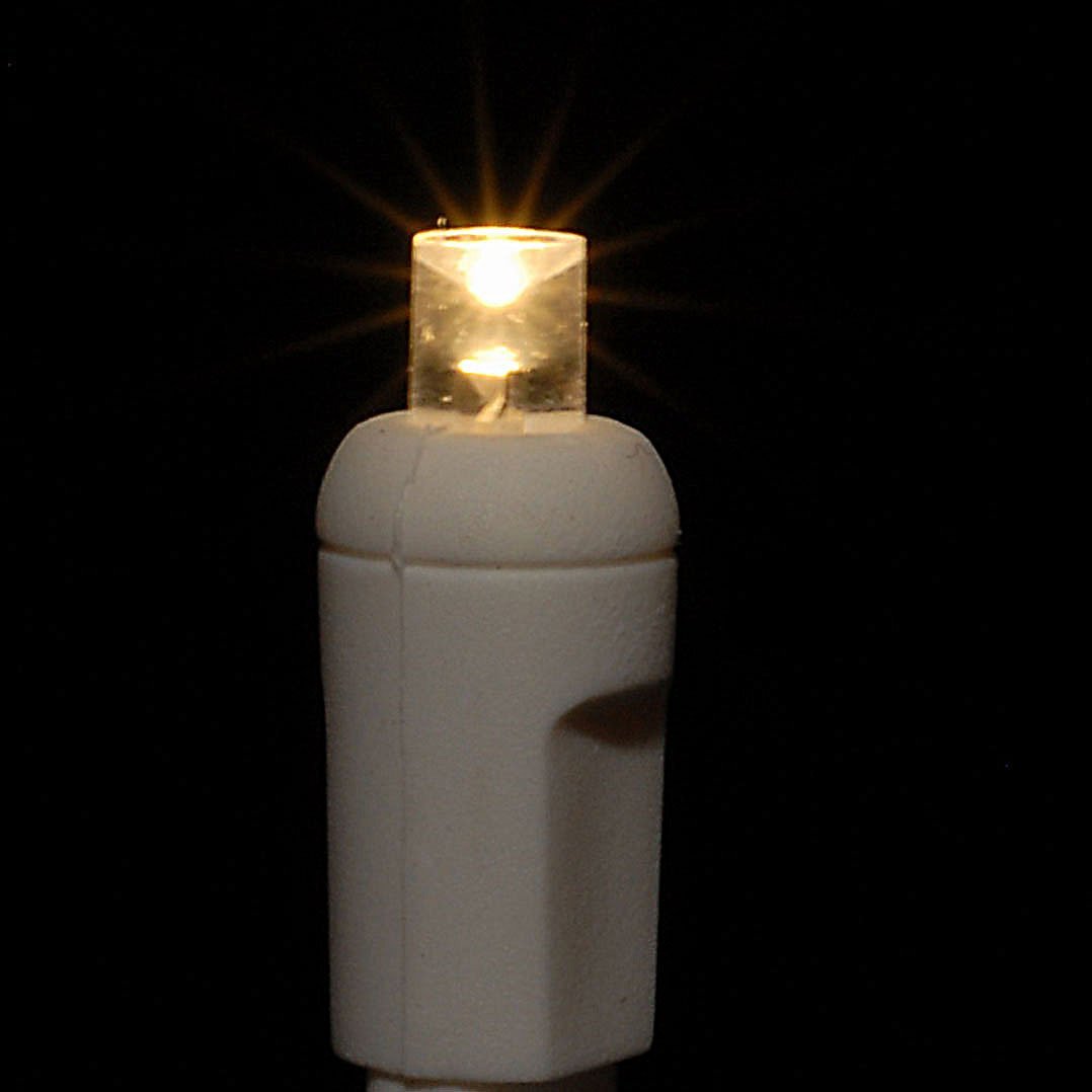 50-Light 5mm Wide Angle FlexChange LED Warm White Mini Light Set