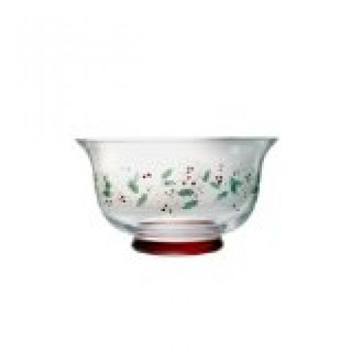Pfaltzgraff Winterberry Etched and Hand Painted Round Serve Bowl