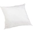 Perfect Fit 180 Thread-Count Cotton Euro Square Pillow, White