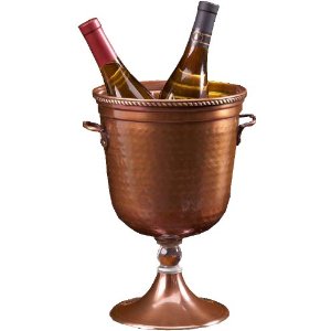 Shastra 13-Inch Copper Champagne Cooler