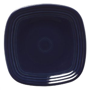 Fiesta 9-1/8-Inch Square Luncheon Plate, Cobalt