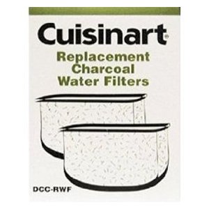 Cuisinart DCC-RWF1 Replacement Coffeemaker Water Filters, Set of 2