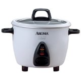 Aroma ARC-733G 3-Cup Rice Cooker & Food Steamer