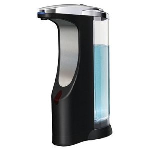 simplehuman Sensor Pump, for Soap or Sanitizer, Black, 14 Ounces