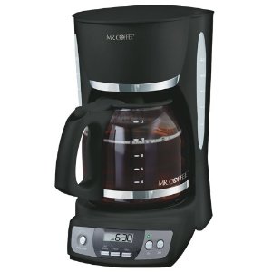 Mr. Coffee CGX23 12-Cup Programmable Coffeemaker, Black