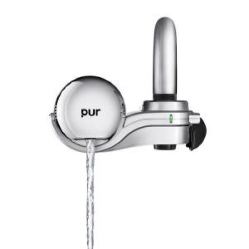 PUR 3-Stage Horizontal Faucet-Mount Water Filtration System