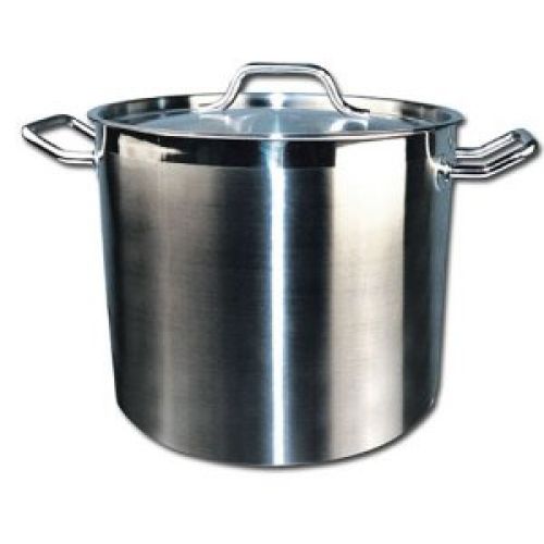 Winware Stainless Steel 24 Quart Stock Pot with Cover