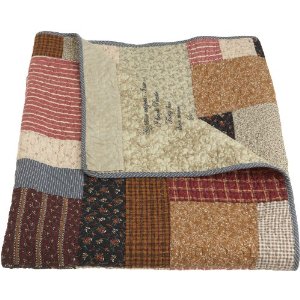 Blanket America Patchwork Heritage Quilted Throw