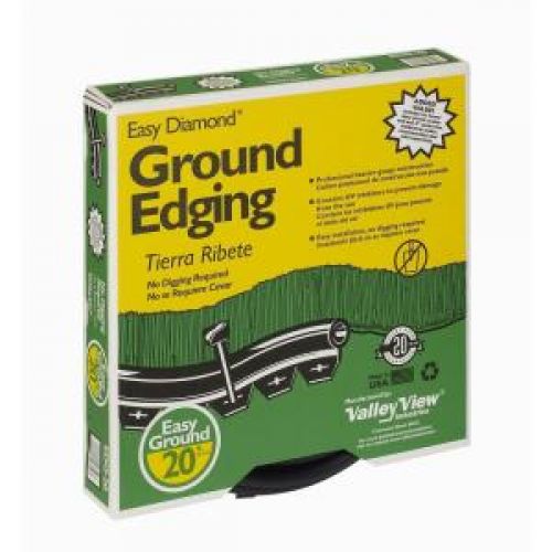 Valley View Industries Easy Diamond 20 ft. Ground Edging